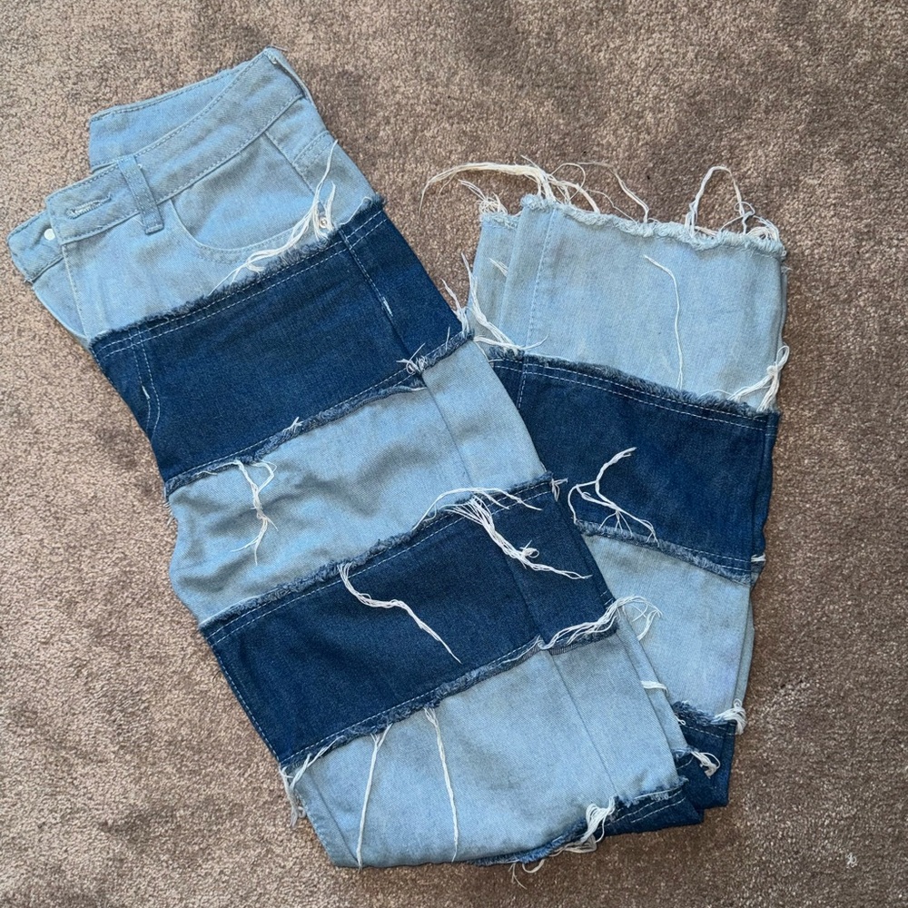 Two Toned Jeans
